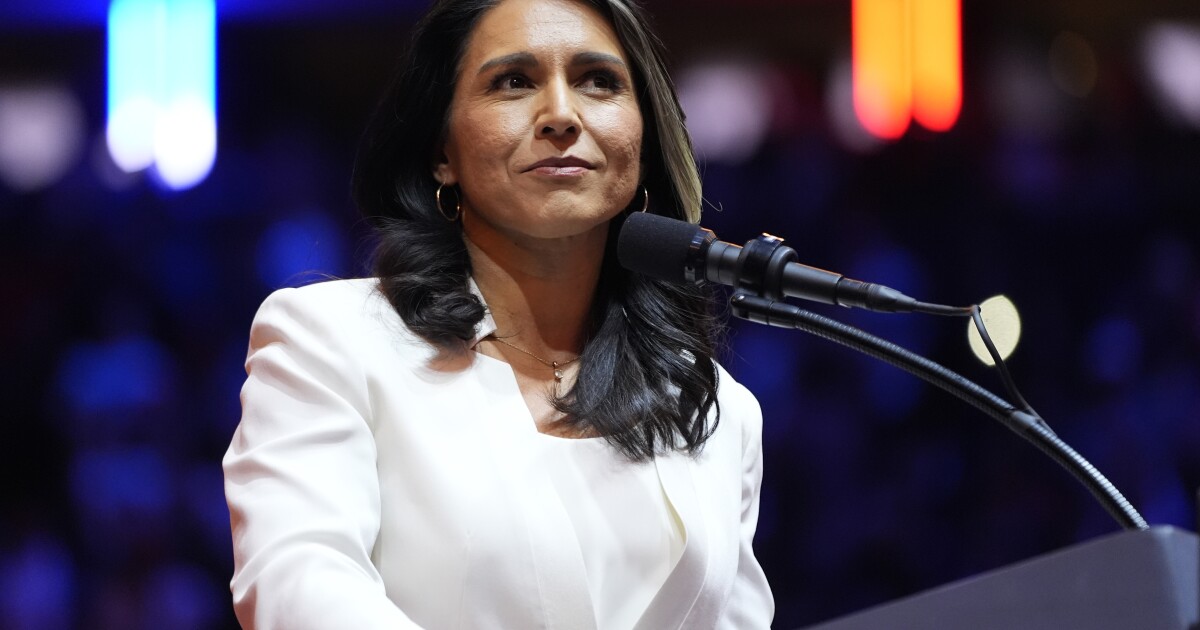 Trump nominates Tulsi Gabbard to be Director of National Intelligence